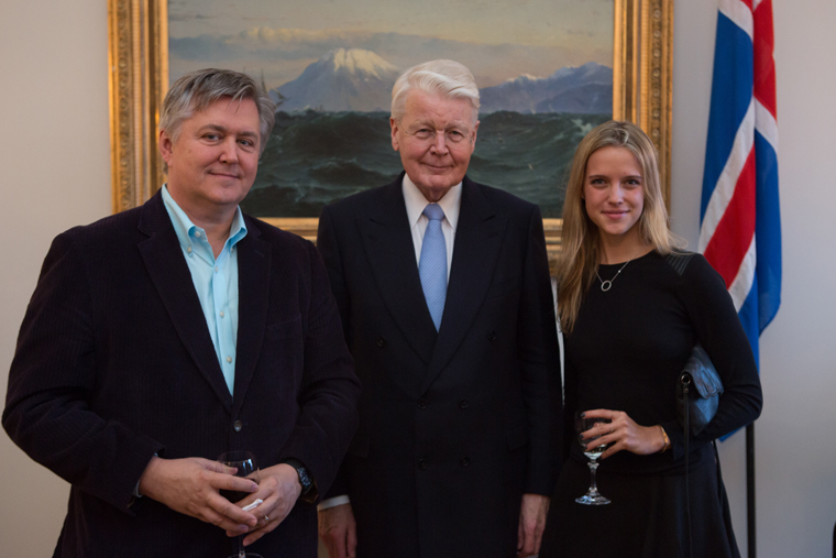 Vern and his daughter Grace meet with Ólafur Ragnar Grímsson, President of Iceland, during IQ's 2014 annual conference in Reykjavik.  